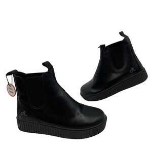 Religious Comfort Black Leather Ankle Booties | Women’s Size 8